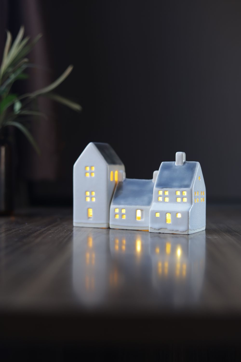 Dark Bluish Grey Houses set #06
