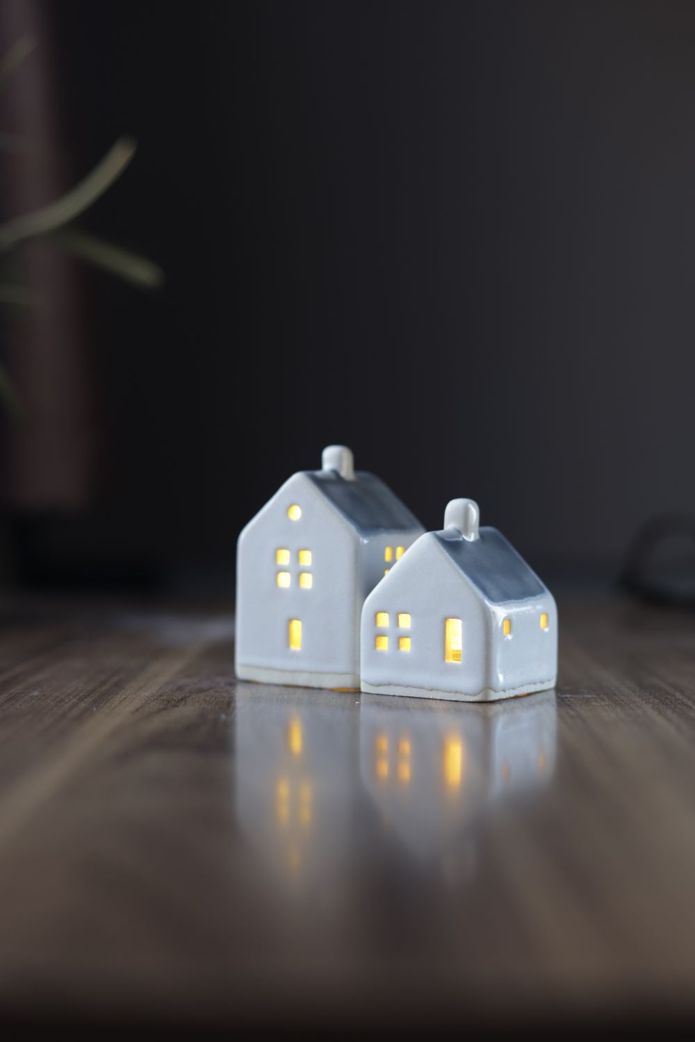 Dark Bluish Grey Houses set #11
