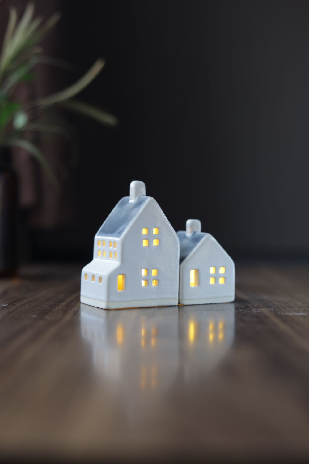 Dark Bluish Grey Houses set #12