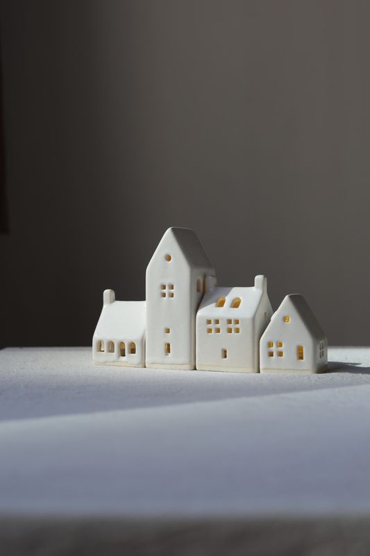 4 Luminary Houses set #19