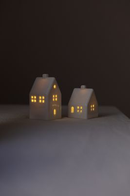 2 Porcelain Houses set #02
