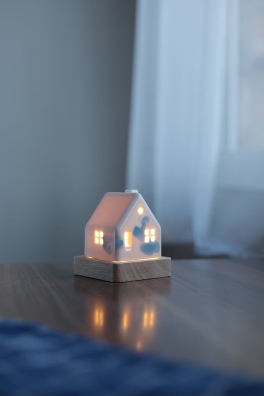 Big Porcelain Night Lamp #04