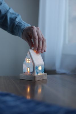 Big Porcelain Night Lamp #05