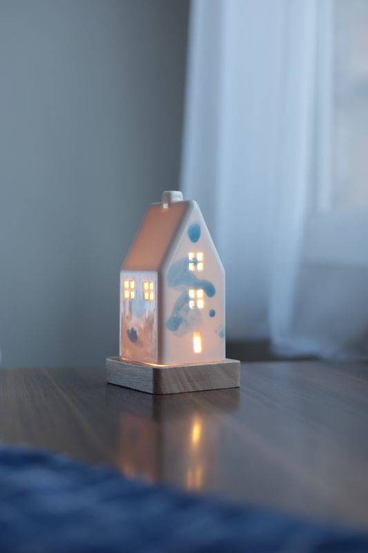 Big Porcelain Night Lamp #03