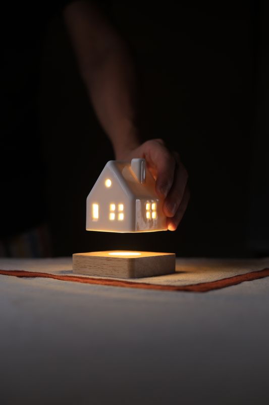 Big Porcelain Night Lamp #07