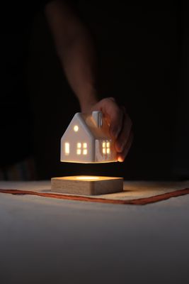Big Porcelain Night Lamp #07