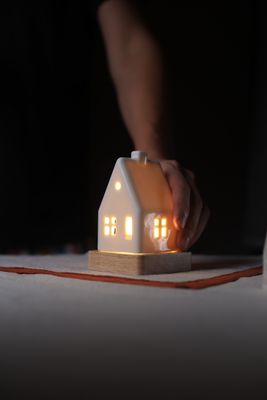 Big Porcelain Night Lamp #06