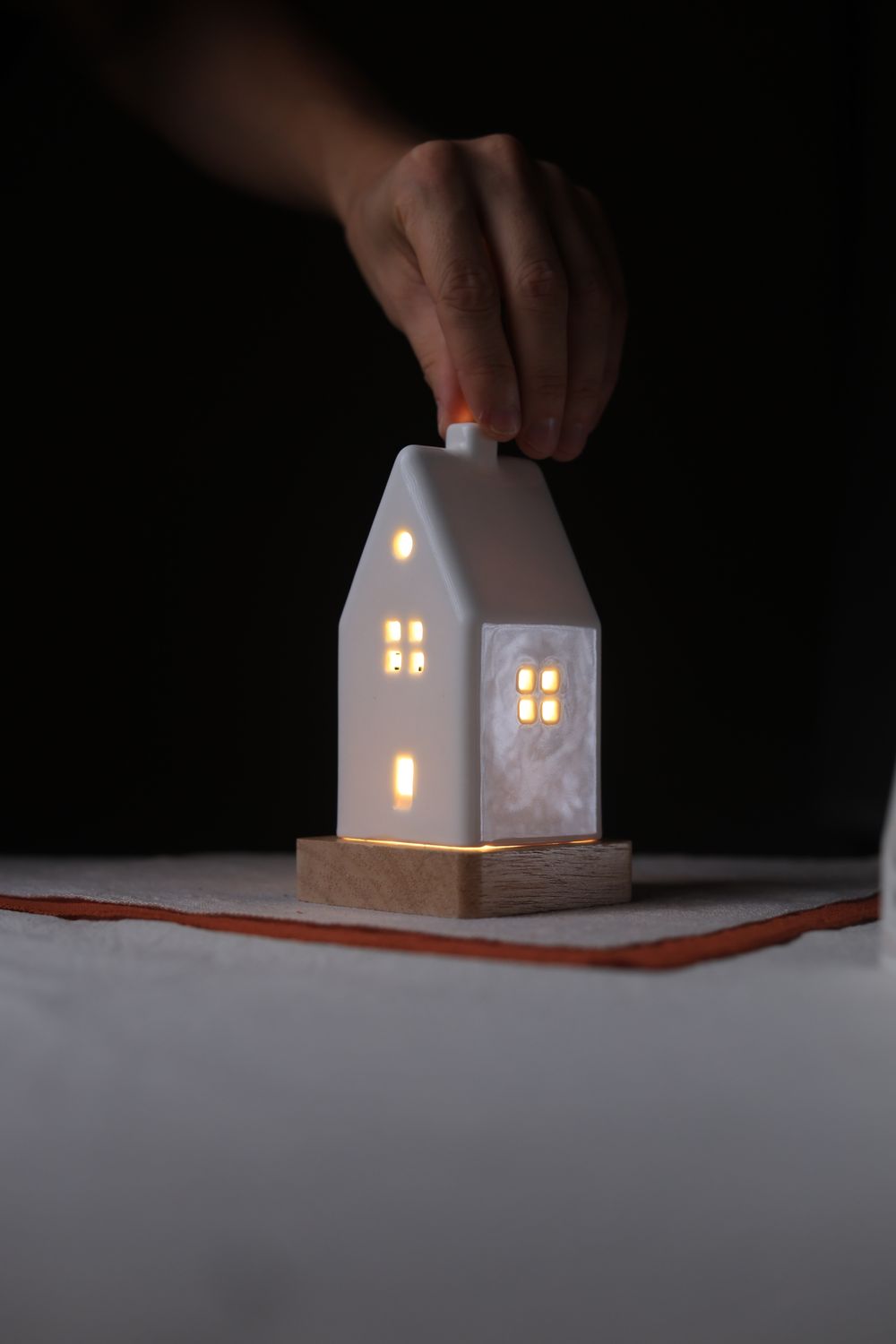 Big Porcelain Night Lamp #01