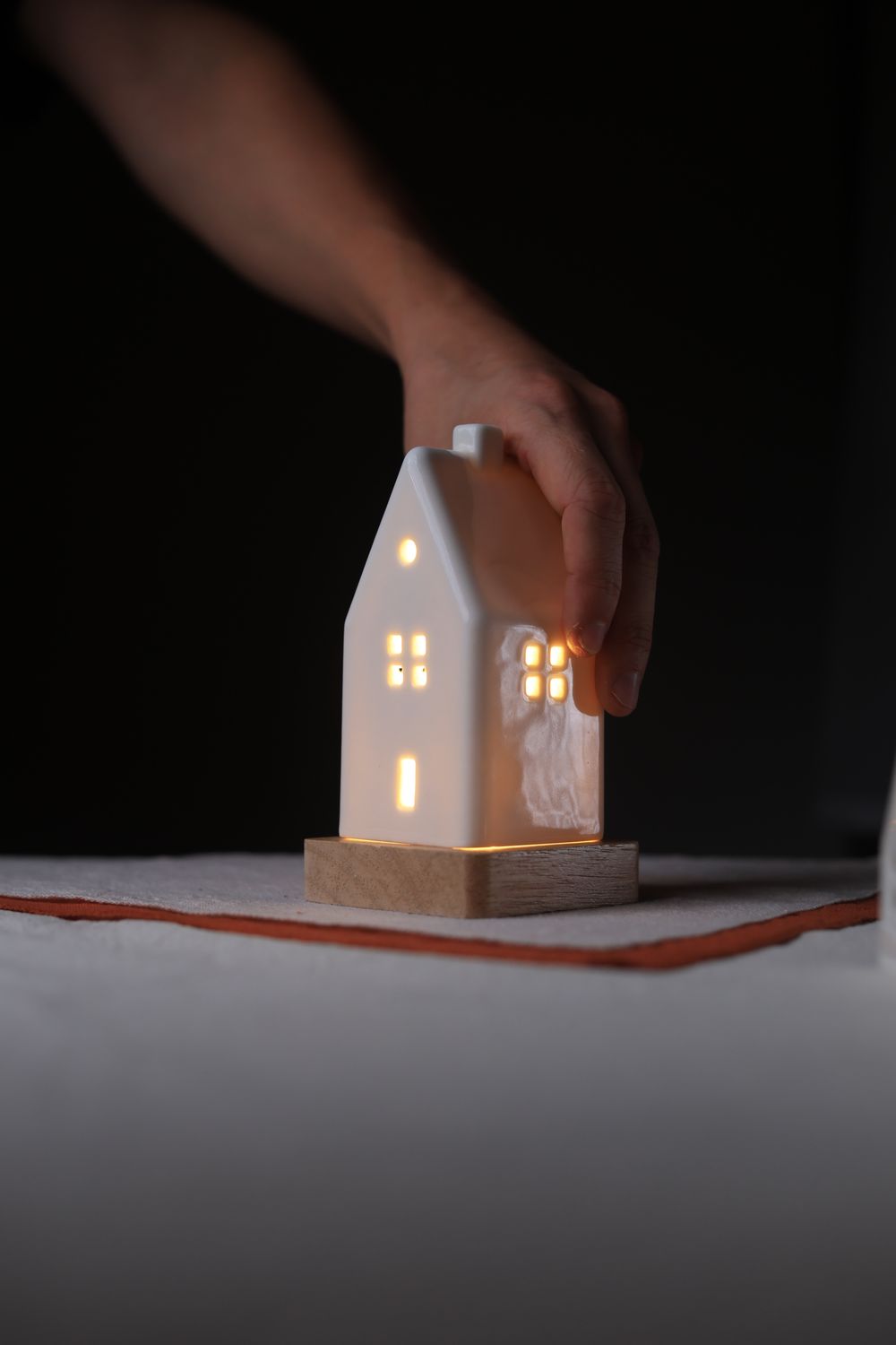 Big Porcelain Night Lamp #03