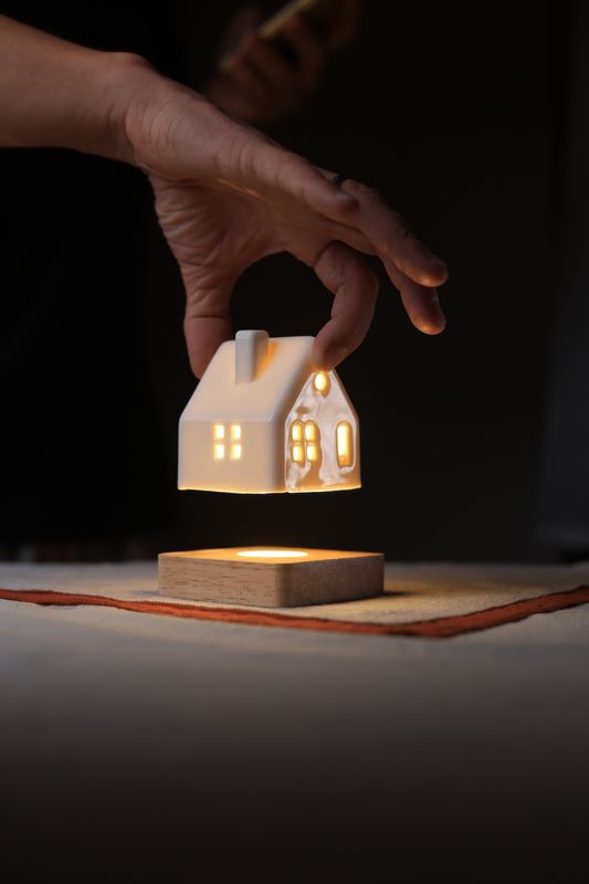 Big Porcelain Night Lamp #08