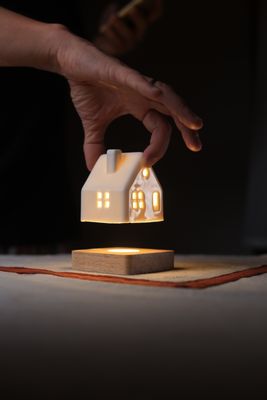 Big Porcelain Night Lamp #08