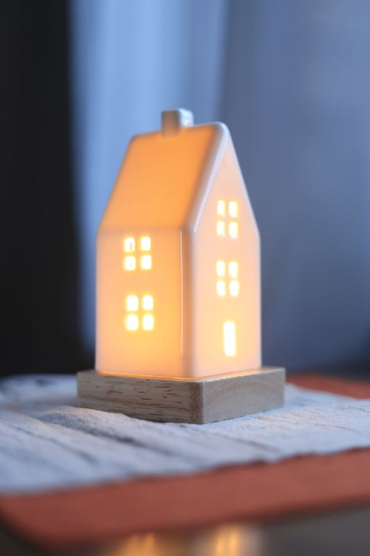 Big Porcelain Night Lamp #23