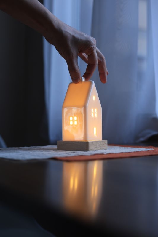 Big Porcelain Night Lamp #20
