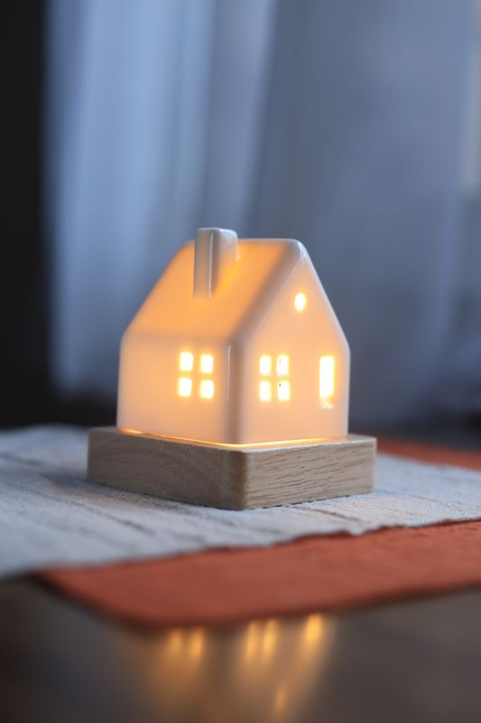 Big Porcelain Night Lamp #17