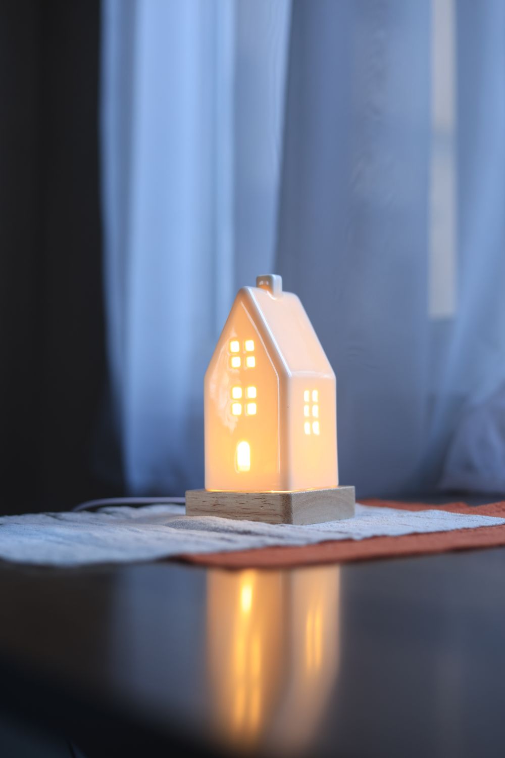 Big Porcelain Night Lamp #22