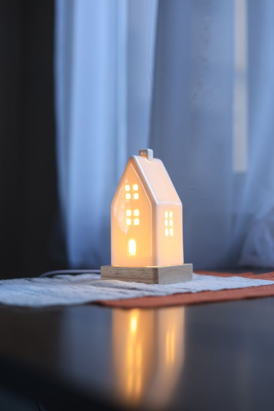Big Porcelain Night Lamp #22