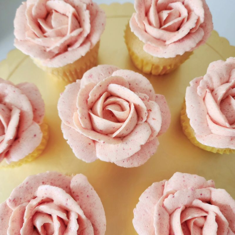 Floral Cupcakes
