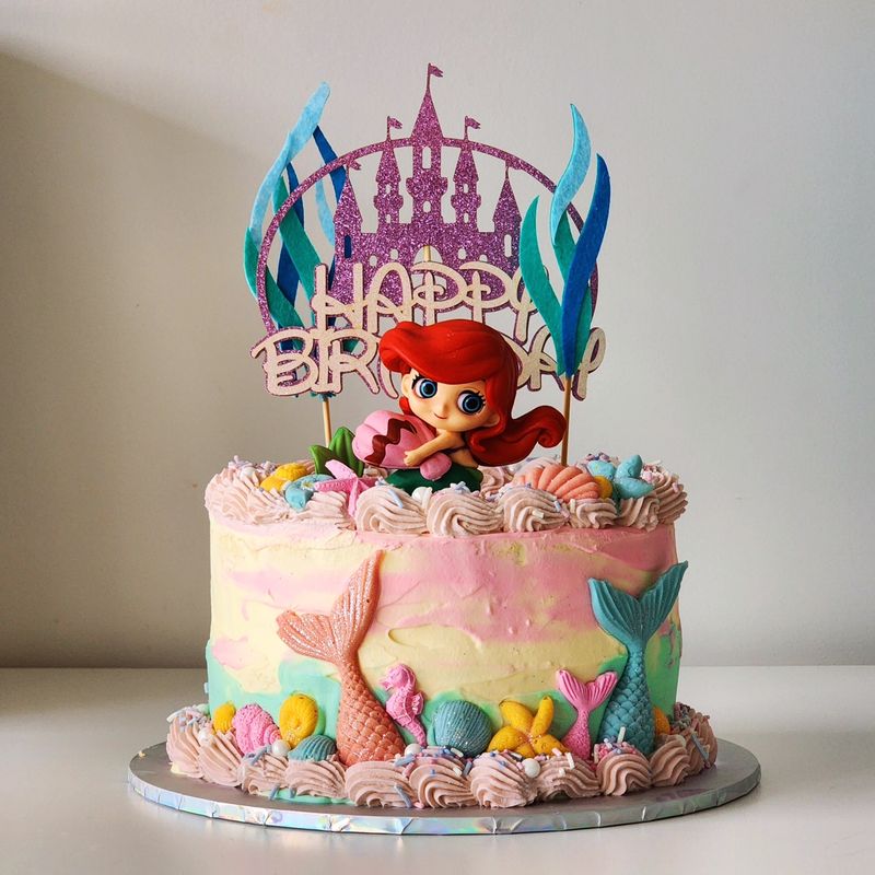Little Mermaid Cake