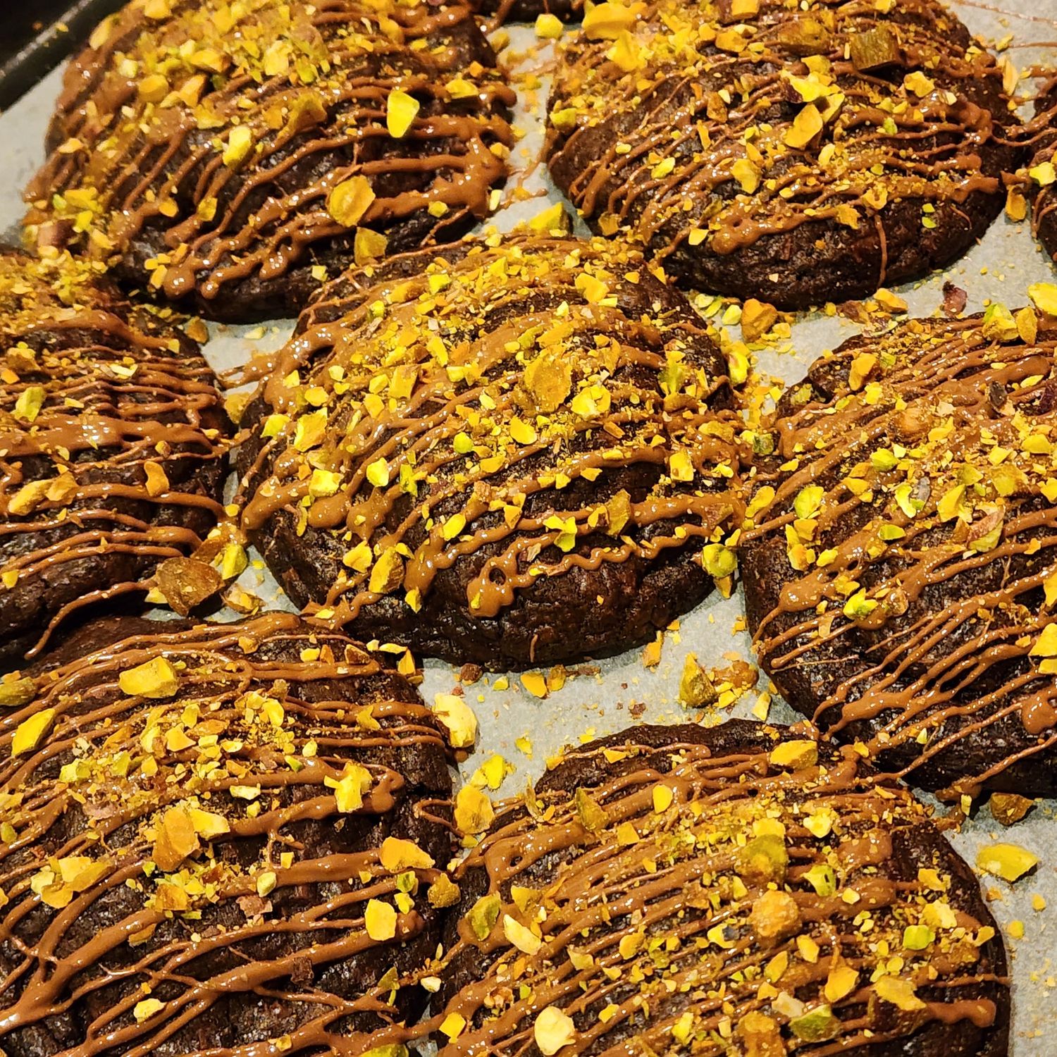Dubai Chocolate Cookies