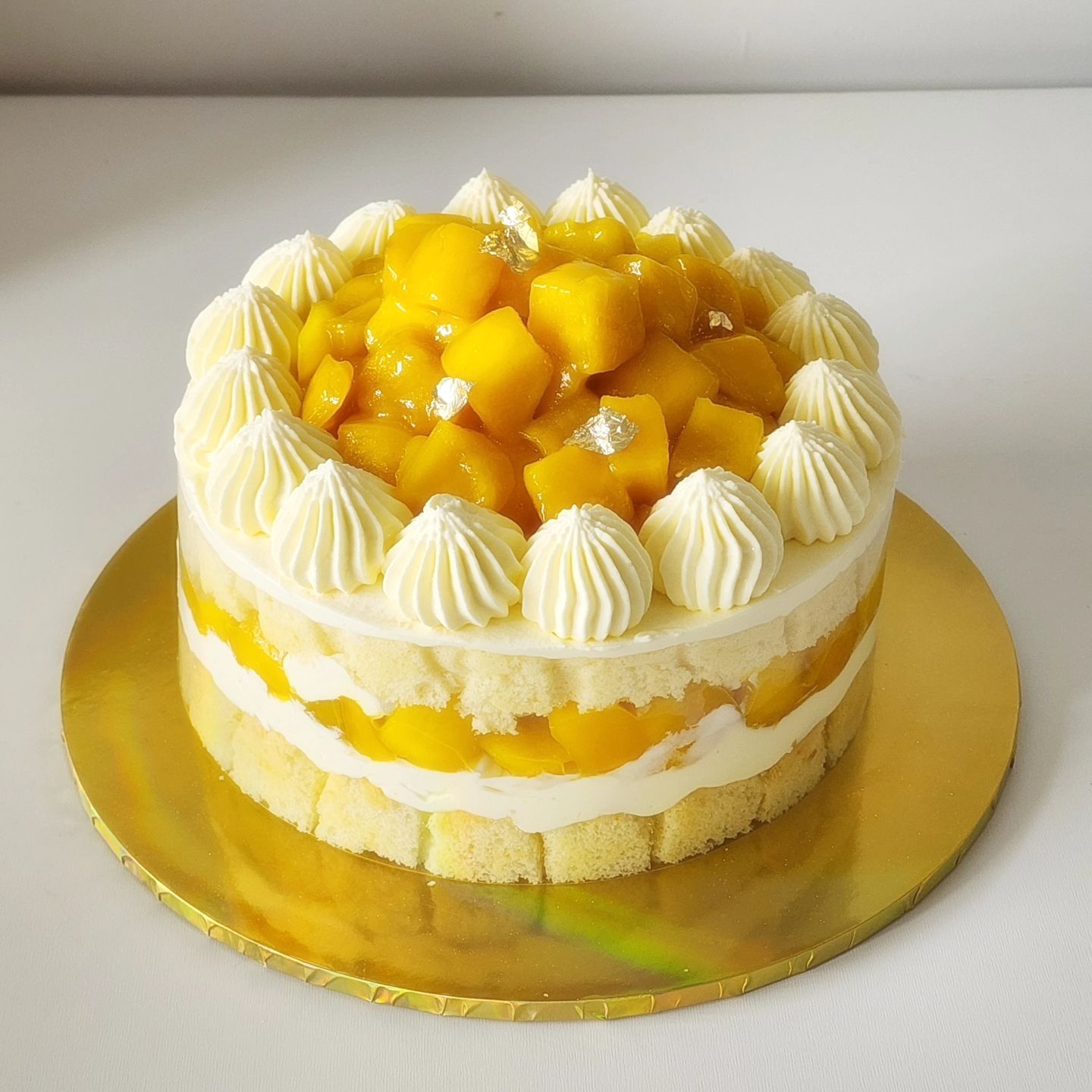 Mango Cream Cake