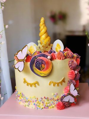 Unicorn Princess Cake