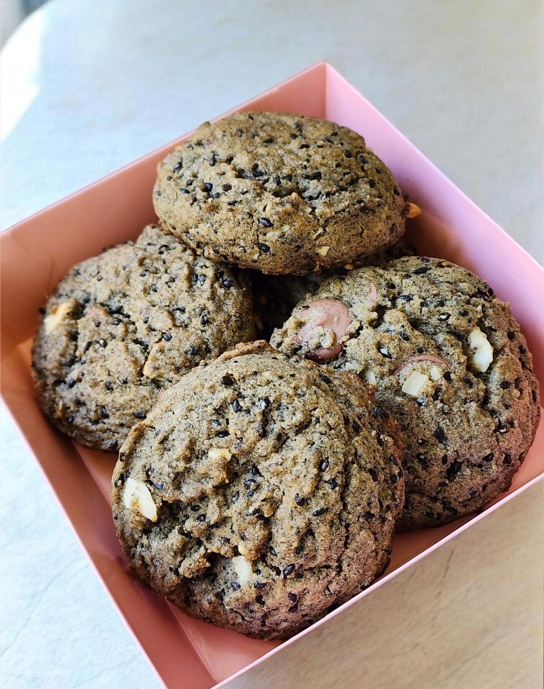 Black Sesame Cookies