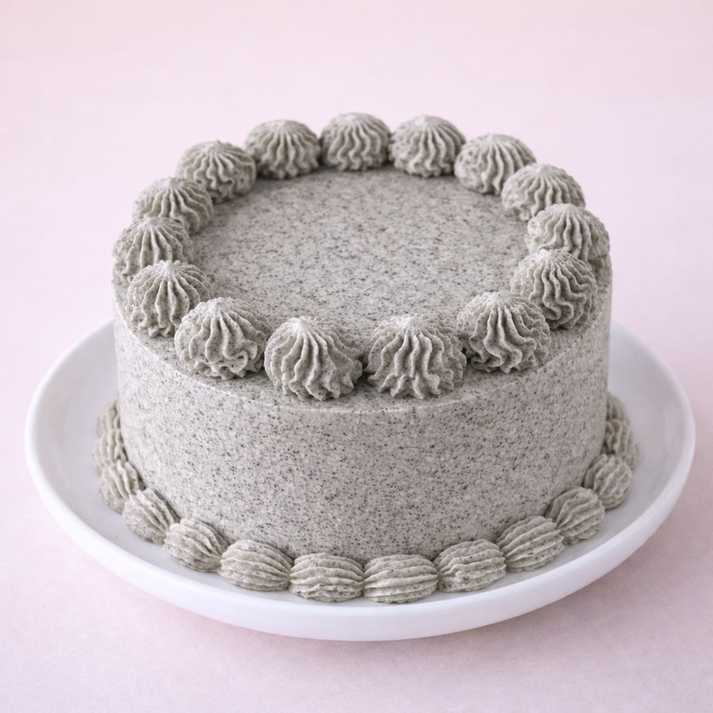 Black Sesame Cake