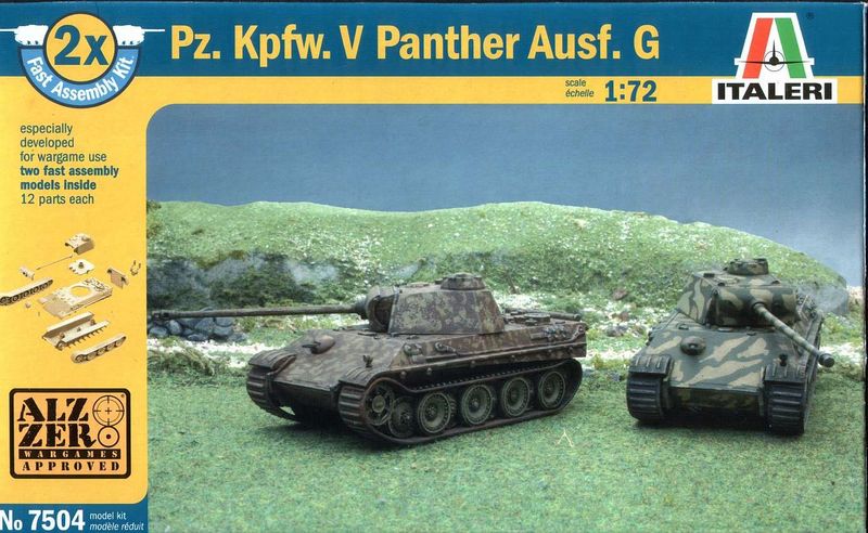 German Panther tanks 2x WW2