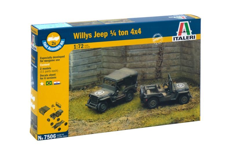 US Willeys Jeeps 2x WW2