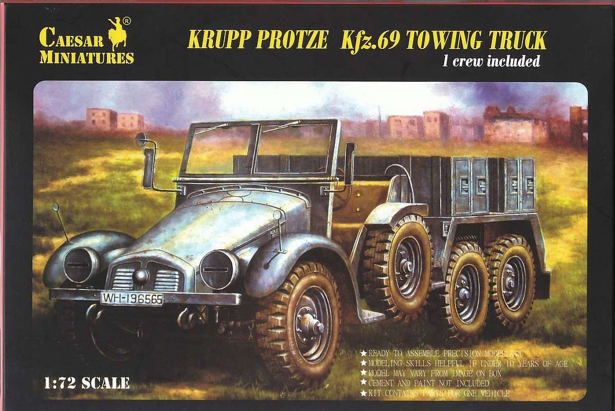 German Krupp Protze Kfz 69 truck
