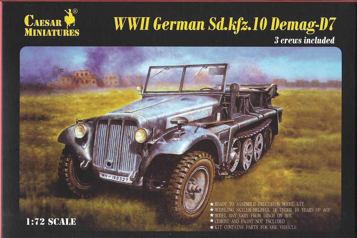 German halftrack SdKfz 10