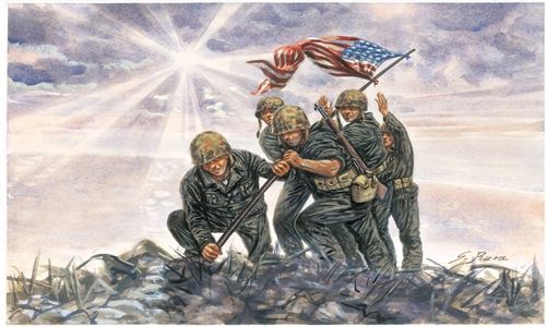 US Iwo Jima flag raisers