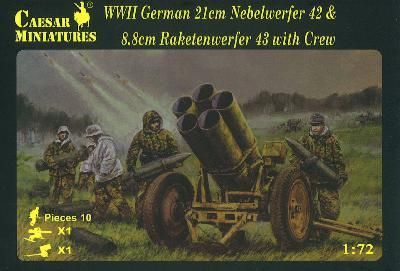 German Nebelwerfer + crew