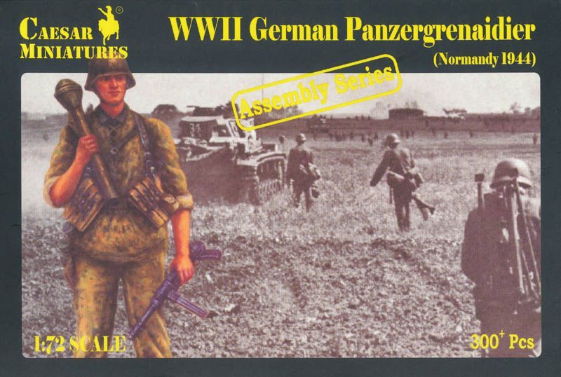 German Panzergrenadiers 1944 D-Day