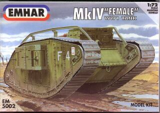 British MKIV female tank