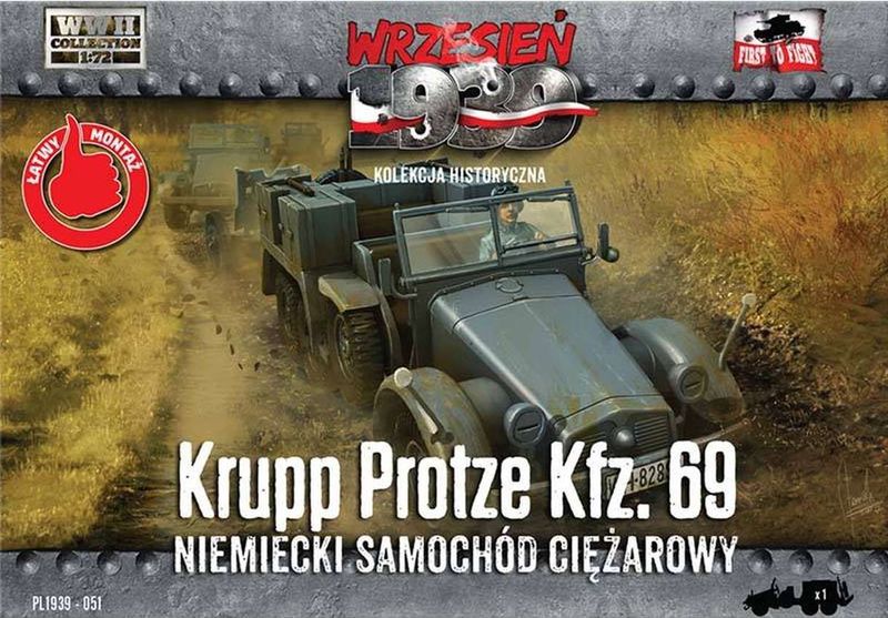 German Kfz 69 Krupp Protze