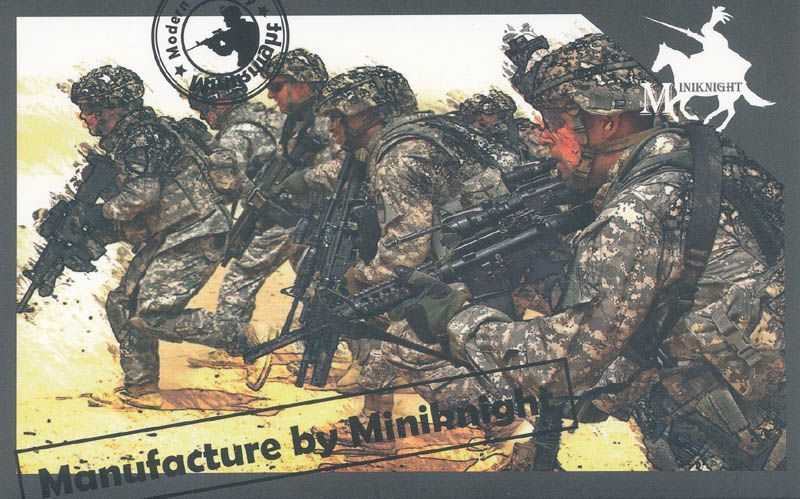 US Infantry in action modern