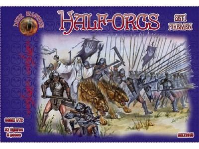 Half Orks set I (Pikemen)