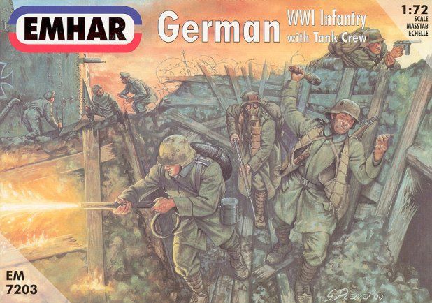 German Infantry + Tankcrew