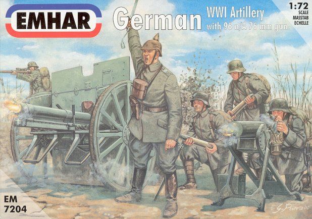German Artillery + 77mm Canon