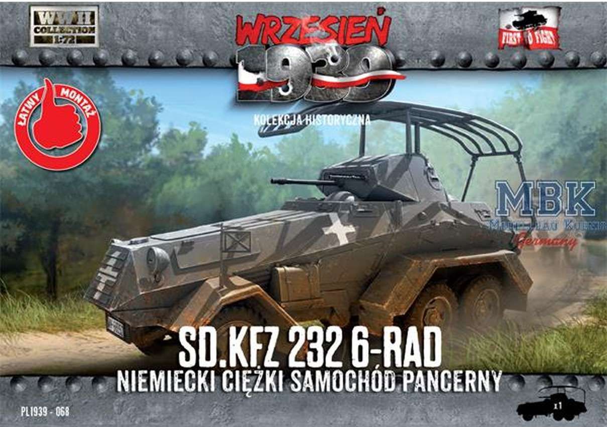 German SdKfz 232 6-rad