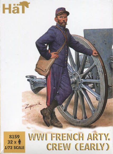 French artillery crew