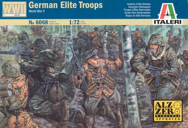 German elite troops