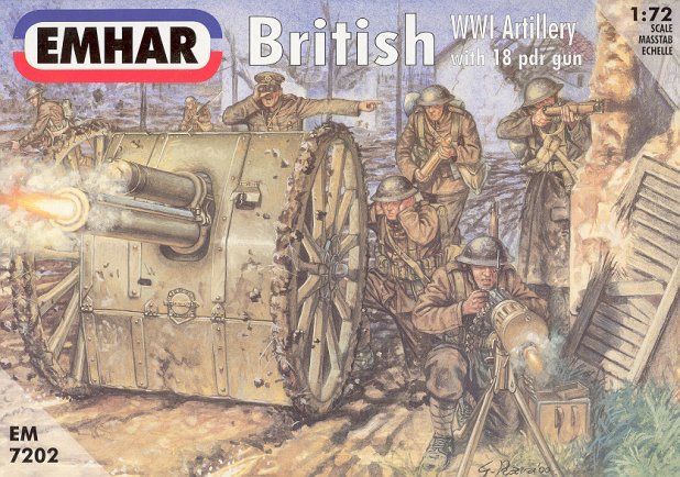 British Artillery + 18pnd Canon
