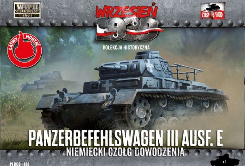 German Panzer III Ausf A Befehlswagen
