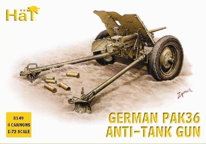 German PAK36 37mm AT gun