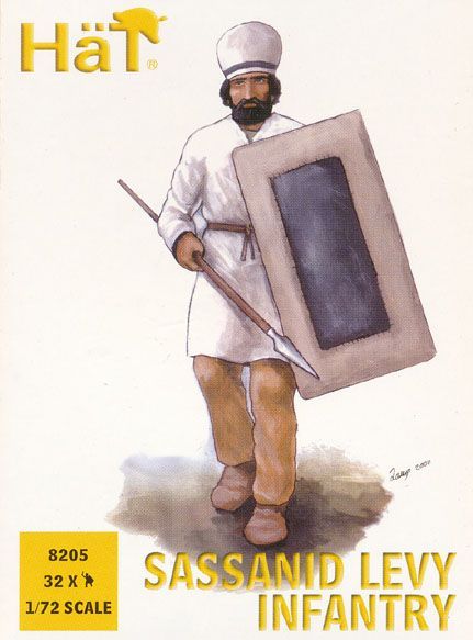 Sassanid Levy infantry