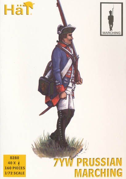 Prussian Infantry Marching