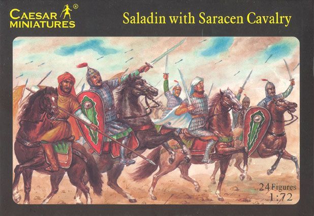 Saladin with Saracen cavalry