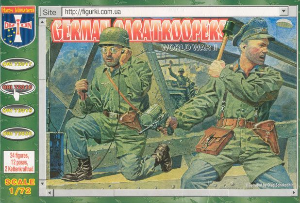 German paratroopers
